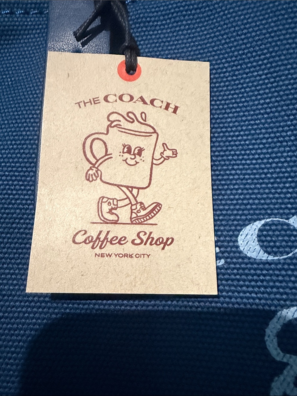 Coach Coffee Shop Tote - Coach - Picture 2 of 7